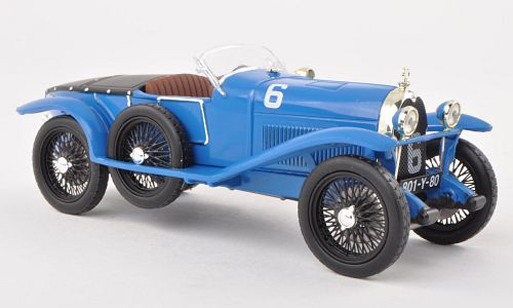 Lorraine Dietrich B3-6 1/43 IXO No.6 24h Le Mans 1925 R.Bloch/L.Saint Paul modellino in miniatura