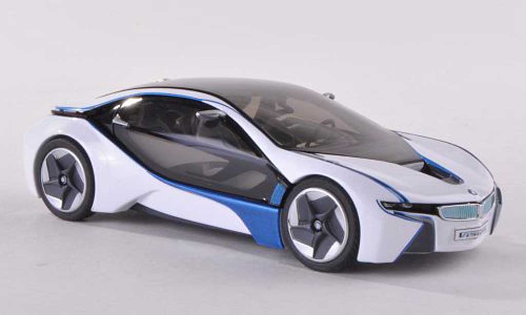Bmw Vision 1/43 Paragon Efficient Dynamics bianco modellino in miniatura