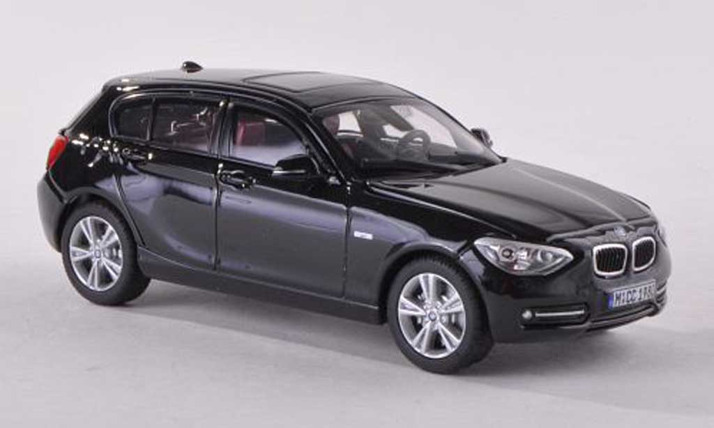 Bmw 118 F20 1/18 Paragon F20 i nero modellino in miniatura