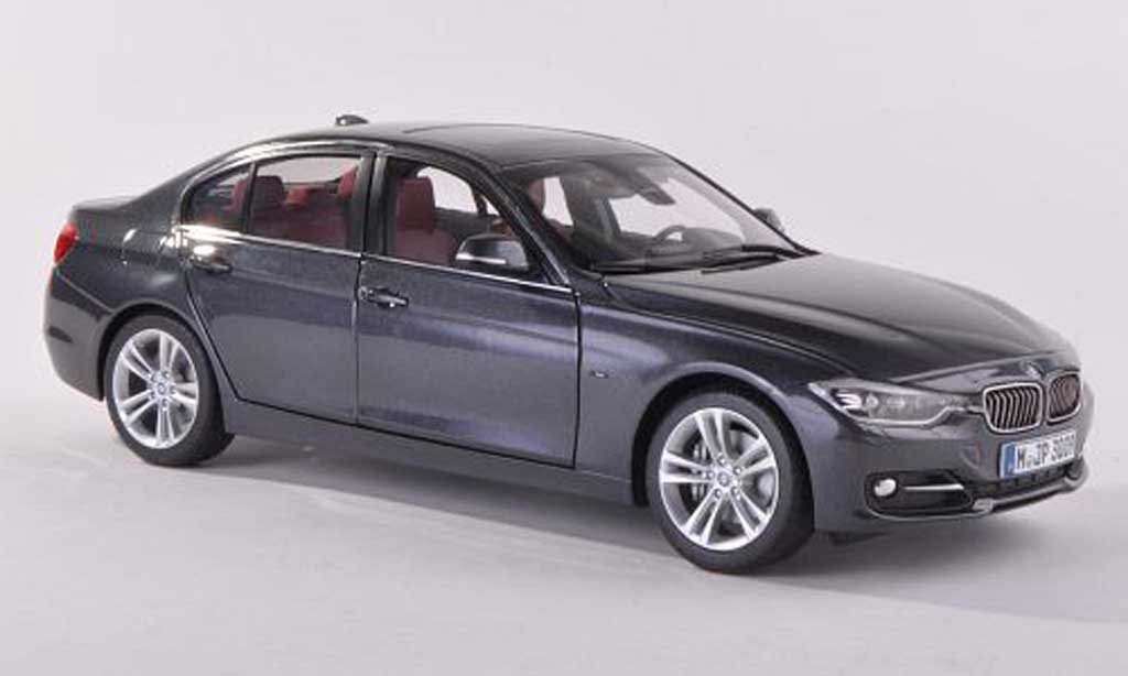 Bmw 335 F30 1/43 Paragon F30 grigio modellino in miniatura