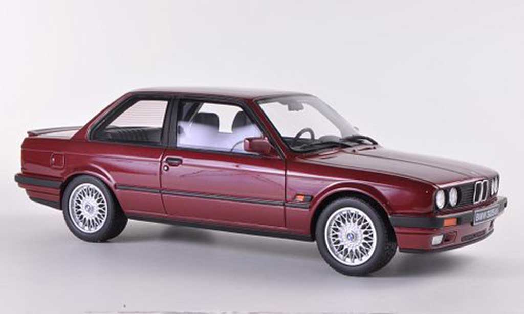 Bmw 325 E30 1/18 Ottomobile E30 is (E30) rosso 1990 modellino in miniatura