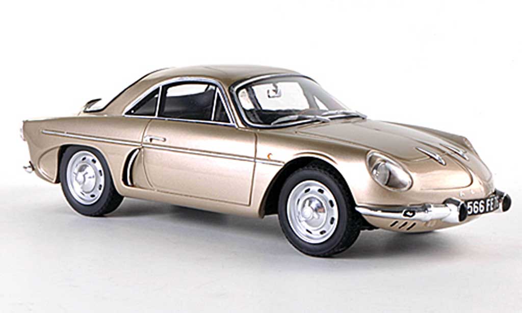 Alpine A108 1/18 Ottomobile Tour De France beige modellino in miniatura