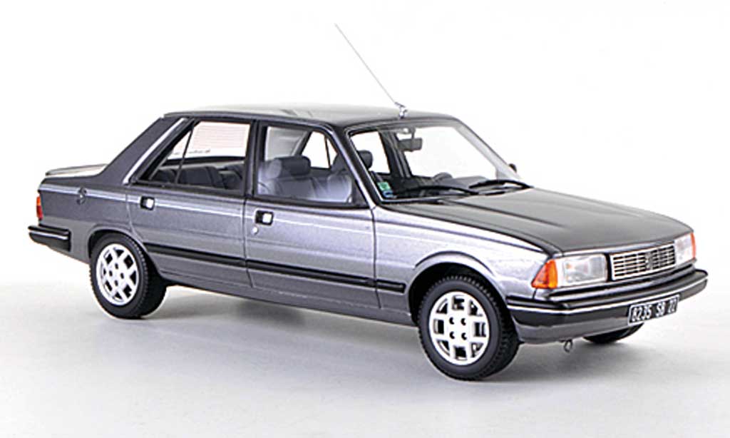 Peugeot 305 1/18 Ottomobile GTX grigio modellino in miniatura