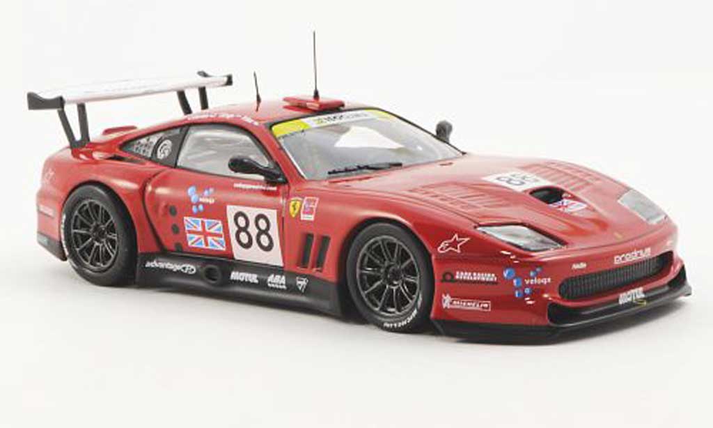 Ferrari 550 Maranello 1/43 Ferrari Racing Collection Maranello No.88 Care Racing T.Enge / P.Kox / J.Davies 24h Le Mans 2003 modellino in miniatura