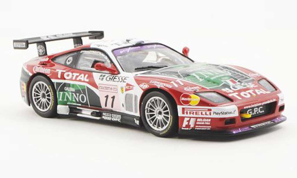 Ferrari 575 GTC 1/43 Ferrari Racing Collection GTC No.11 M.Salo / Ph.Peter / F.Babini / V.Vosse 24h Spa-Francorchamps 2004 modellino in miniatura
