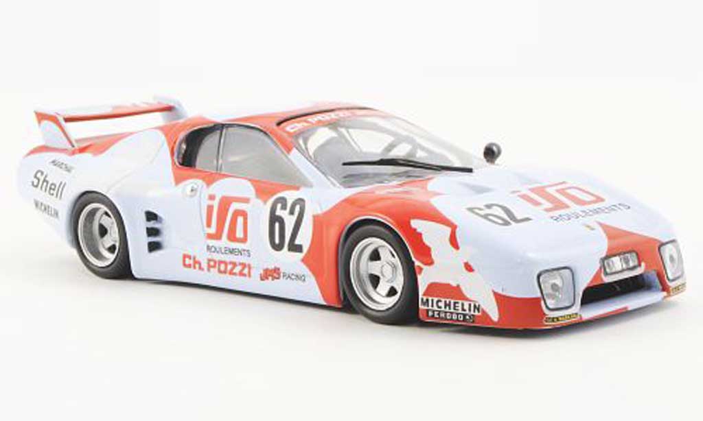 Ferrari 512 BB LM 1/43 Ferrari Racing Collection BB LM No.62 JMS Racing S.Dini / J.C.Andruet 24h Le Mans 1979 modellino in miniatura