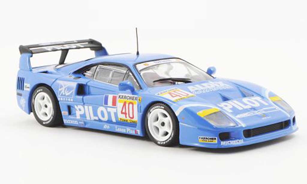 Ferrari F40 1/43 Ferrari Racing Collection Competizione No.40 Pilot M.Ferte / O.Thevenin 4h Anderstorp modellino in miniatura