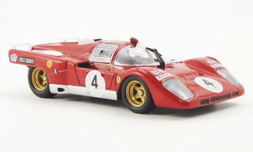 Ferrari 512 M 1/43 Ferrari Racing Collection M No.4 J.Ickx / I.Giunti 9h Kyalami 1970 modellino in miniatura