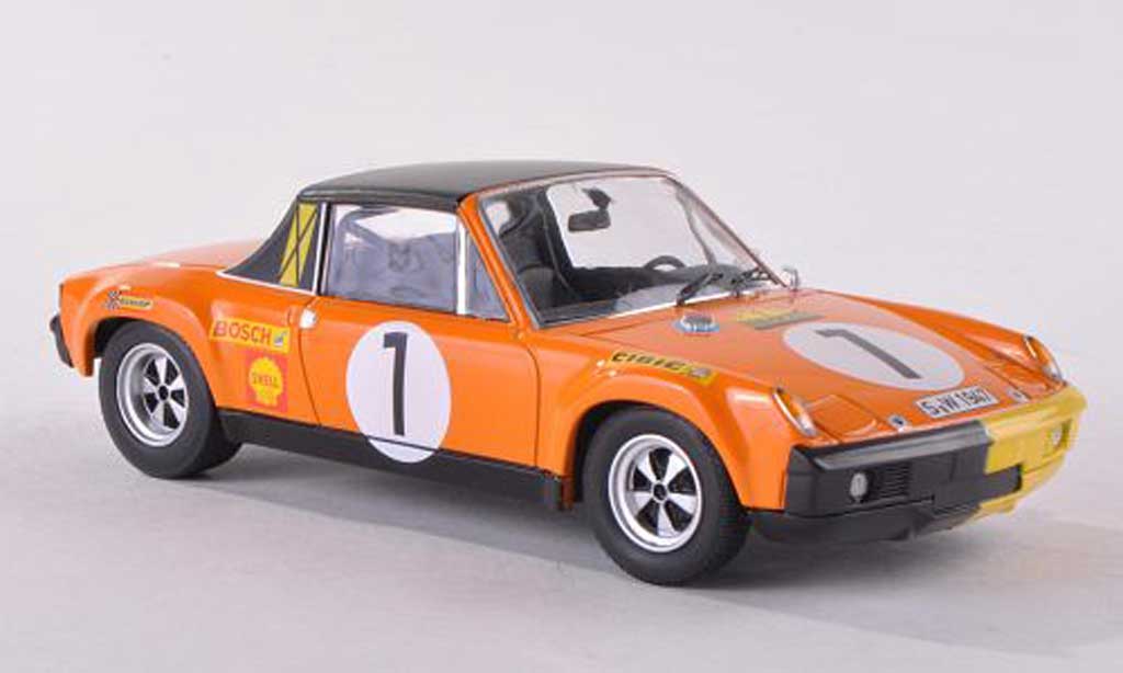 Porsche 914 1/43 Schuco /6 No.1 Marathon de la route 1970 modellino in miniatura