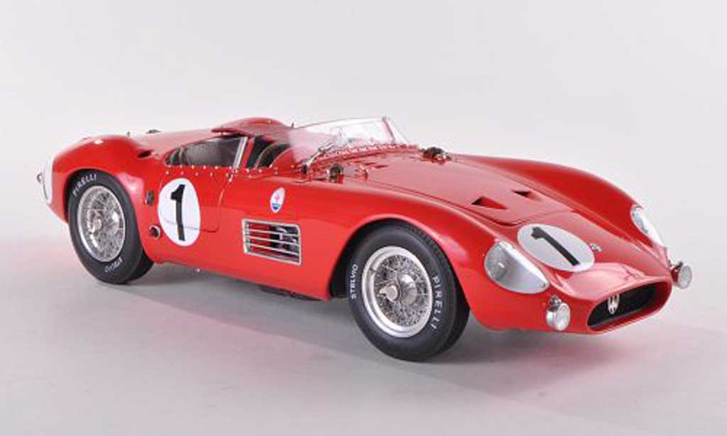 Maserati 300 1/18 CMC S No.1 J.Bonnier/ F.Godia-Sales 24h Frankreich 1958 modellino in miniatura