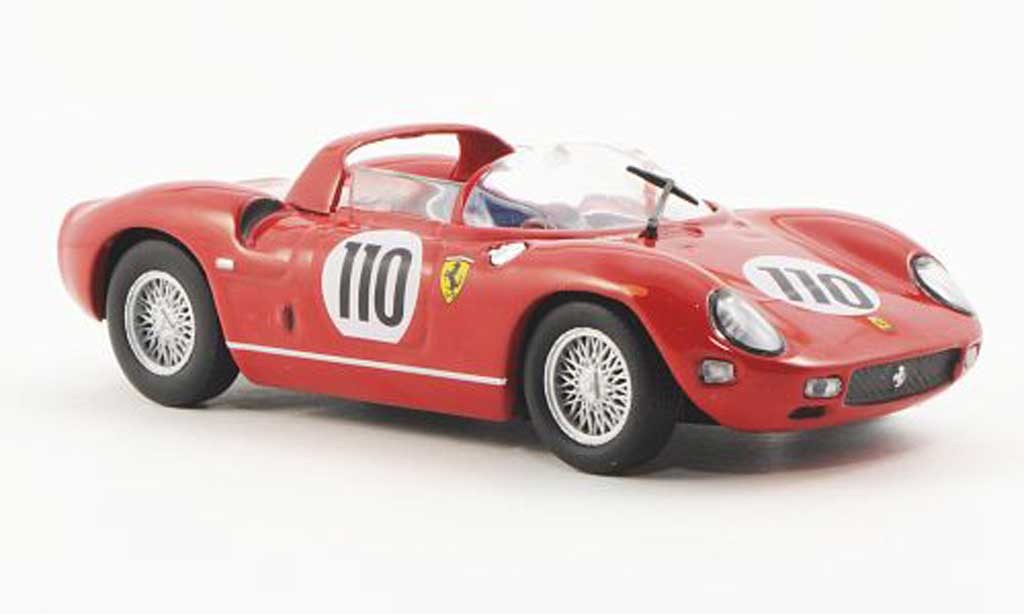 Ferrari 250 P 1963 1/43 Ferrari Racing Collection P 1963 1000 km Nurnburgring J.Surtees / W.Mairesse modellino in miniatura