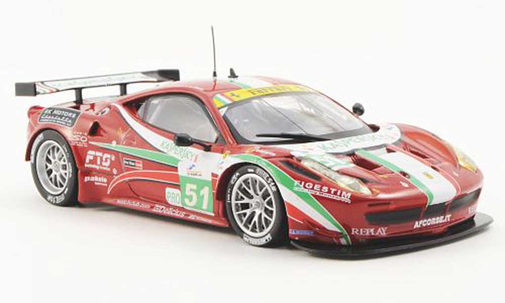 Ferrari 458 Italia GT2 1/43 Ferrari Racing Collection Italia GT2 6h Imola G.Fisica / G.Bruni 2011 modellino in miniatura