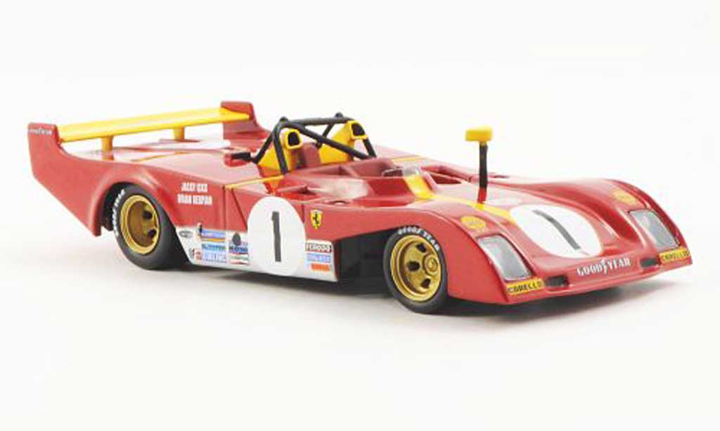 Ferrari 312 P 1/43 Ferrari Racing Collection P 1000km Monza J.Ichx / B.Redman 1973 modellino in miniatura