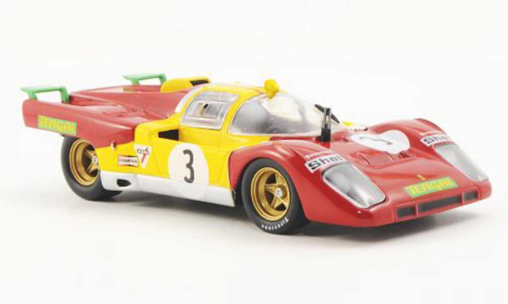 Ferrari 512 M 1/43 Ferrari Racing Collection M 6h Brands Hatch J.Juncadella / D.Hobbs 1971 modellino in miniatura
