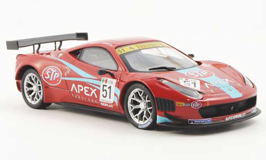Ferrari 458 Italia GT3 1/43 Ferrari Racing Collection Italia GT3 FIA Silverstone D.Brown / G.Geddie 2011 modellino in miniatura