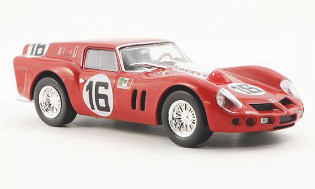 Ferrari 250 GT 1962 1/43 Ferrari Racing Collection GT 1962 Berlinetta p.c. Bresdvan 24h Le Mans C.M.Abate / C.Davis modellino in miniatura