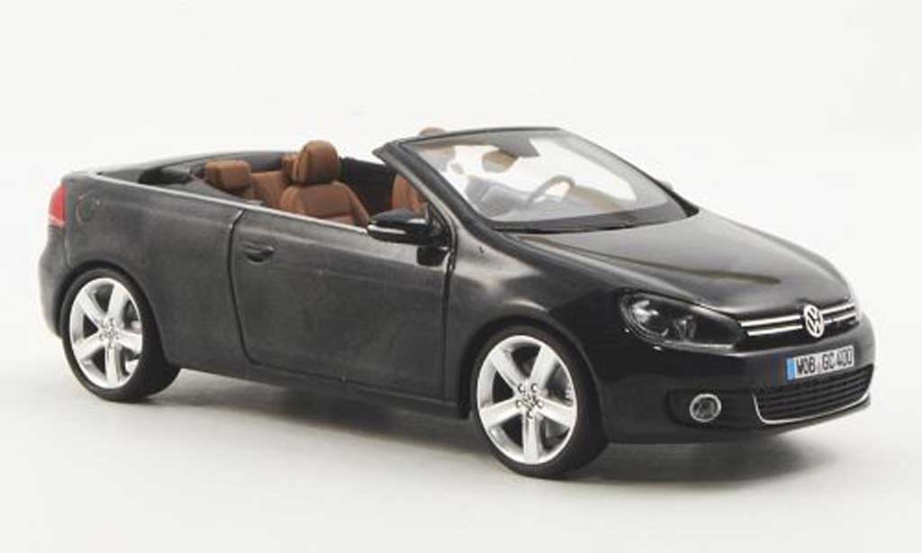 Volkswagen Golf VI 1/43 Schuco VI Cabriolet grigio 2011 modellino in miniatura