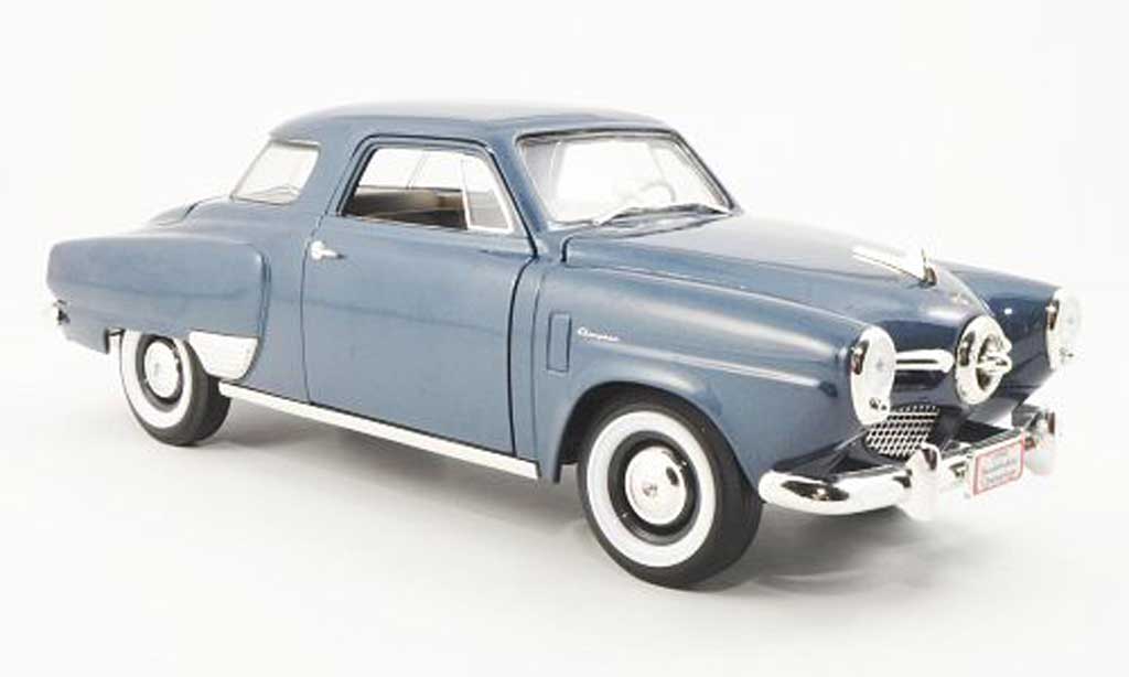 Studebaker Champion 1/18 Yat Ming blu 1950 modellino in miniatura