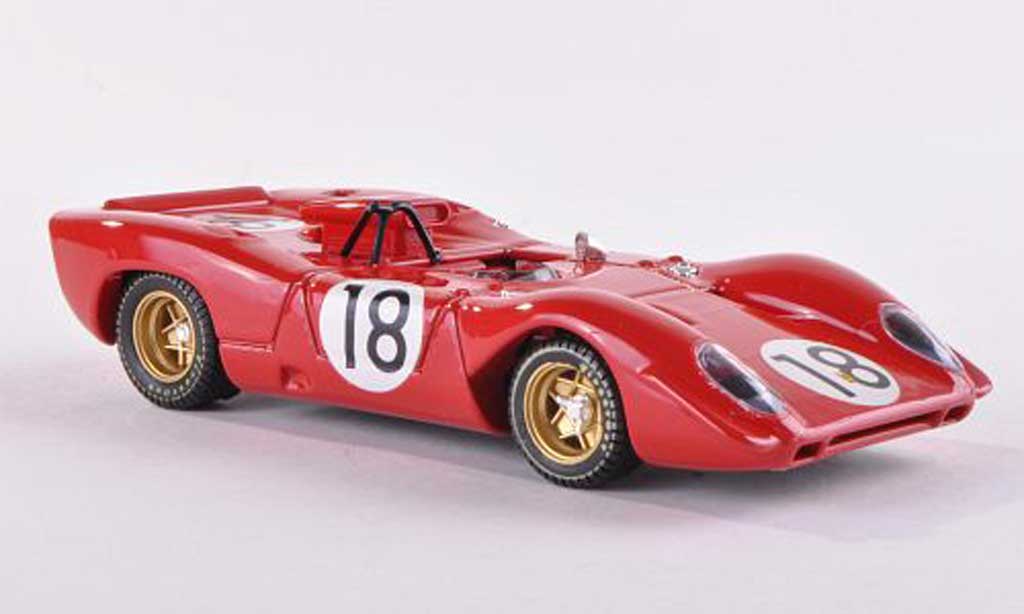 Ferrari 312 P 1/43 Best P Spyder No.18 Le Mans Test 1967 Brambilla/Schetty modellino in miniatura