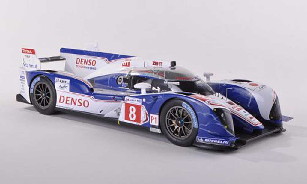 Toyota TS030 1/43 Spark hybride No.8 Dense 24h Le Mans 2012 S.Buemi/A.Davidson/S.Sarrazin modellino in miniatura