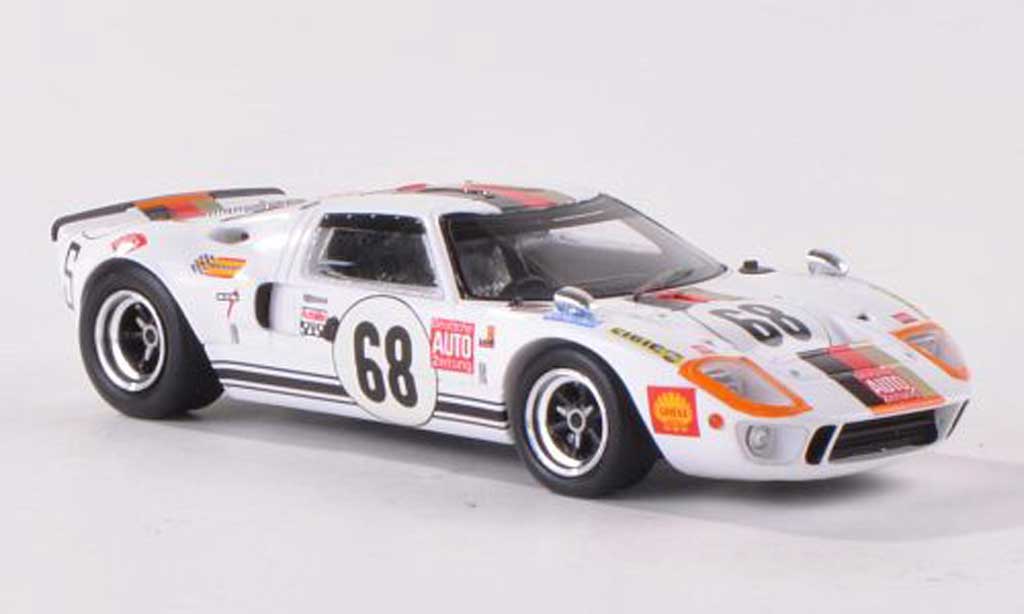 Ford GT40 1/43 Spark GT 40 No.68 Deutsche AUTO Zeitung 24h Le Mans 1969 H.Kelleners/R.Joest modellino in miniatura