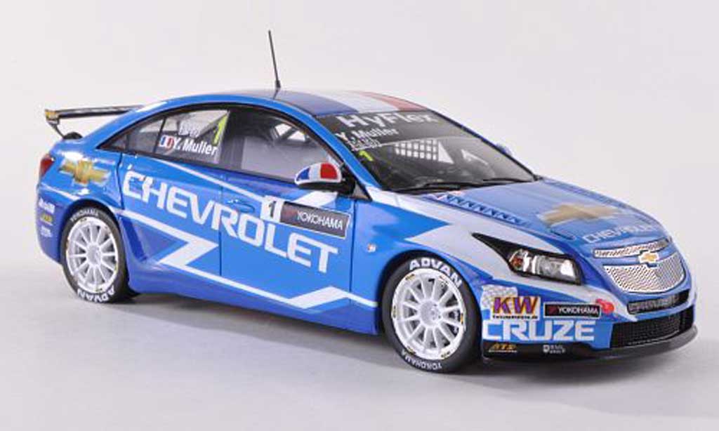 Chevrolet Cruze 2012 1/43 Spark 2012 1.6T No.1 Y.Muller WTCC Macau modellino in miniatura
