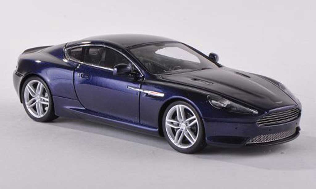 Aston Martin Virage 1/43 Spark nero-blu 2012 modellino in miniatura