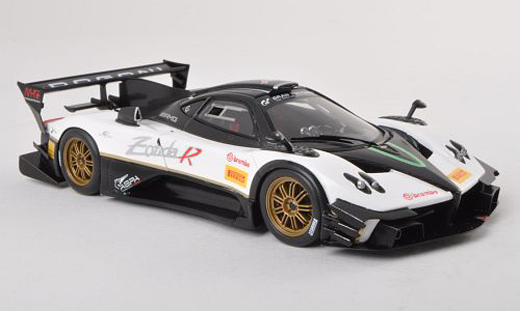 Pagani Zonda R 1/43 Spark R Evo bianco/carbon 2012 modellino in miniatura