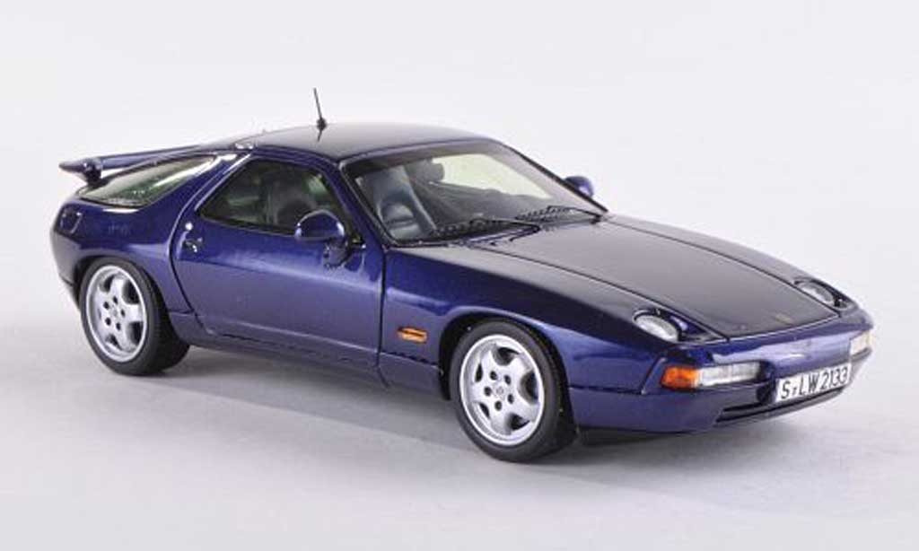 Porsche 928 1992 1/43 Spark 1992 GTS nero-blu modellino in miniatura