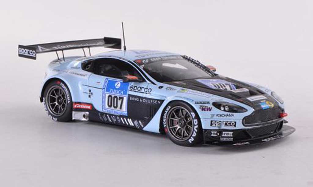 Aston Martin AMR Vantage GT3 1/43 Spark GT3 No.007 24h Nurburgring 2012 D.Rostek/D.Turner/J.Stuck/F.Stuck modellino in miniatura