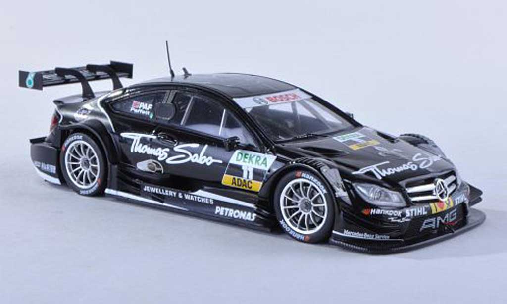 Mercedes Classe C DTM 1/43 Spark DTM C-Coupe No.11 Thomas Sabo DTM-Saison 2012 G.Paffett modellino in miniatura