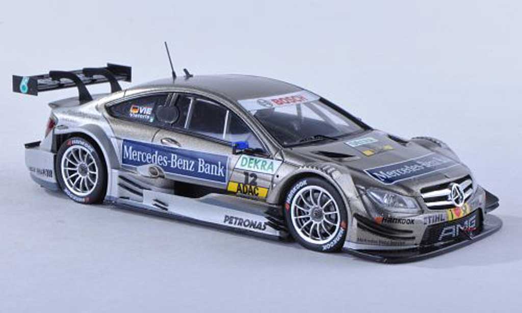 Mercedes Classe C DTM 1/43 Spark DTM C-Coupe No.12 -Benz banque DTM-Saison 2012 C.Vietoris modellino in miniatura
