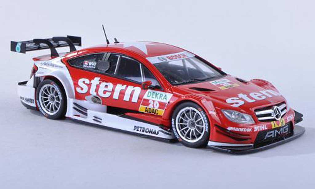 Mercedes Classe C DTM 1/43 Spark DTM C-Coupe No.20 Stern DTM-Saison 2012 R.Wickens modellino in miniatura