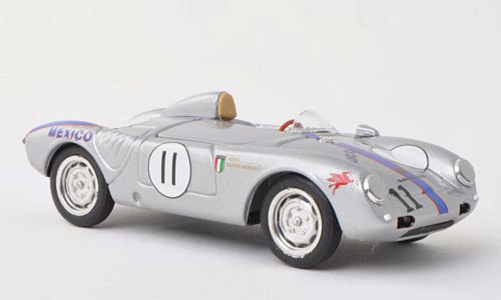 Porsche 550 1957 1/43 Brumm 1957 A Spyder No.11 Riverside R.Rodriguez modellino in miniatura
