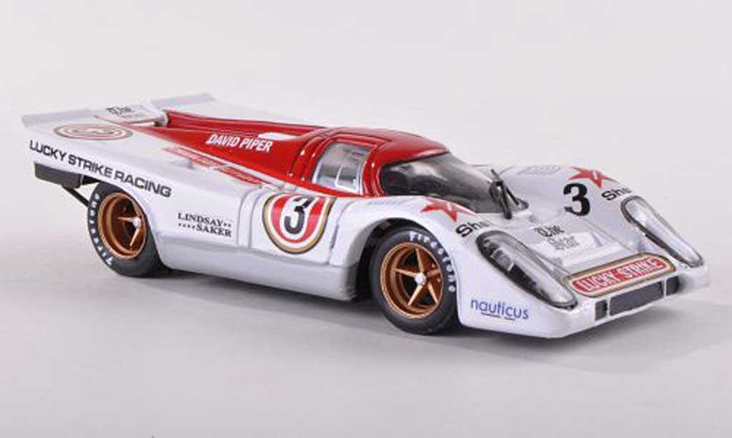 Porsche 917 1971 1/43 Brumm 1971 K No.3 Scuderia David Piper 9h Kyalami Hattwood/Charlton modellino in miniatura