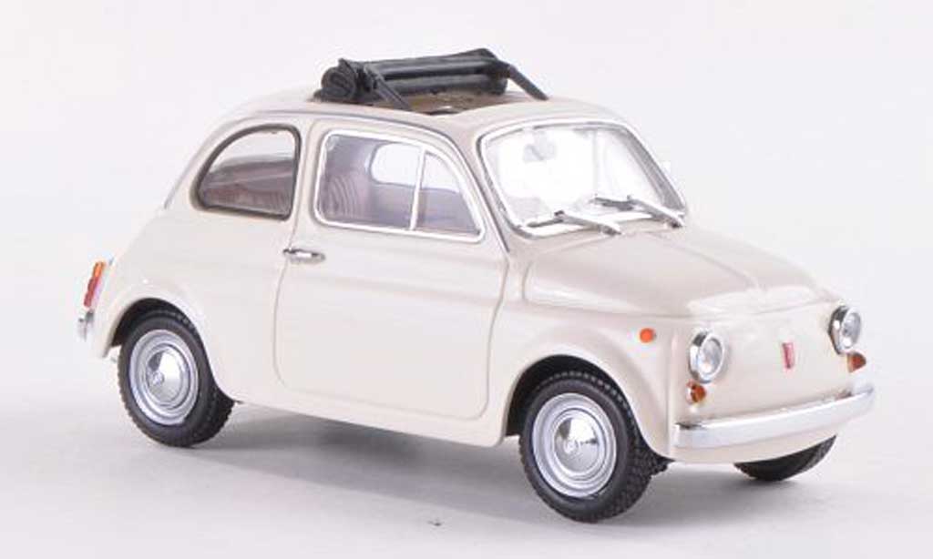 Fiat 500 1/43 Minichamps bianco 1965 modellino in miniatura