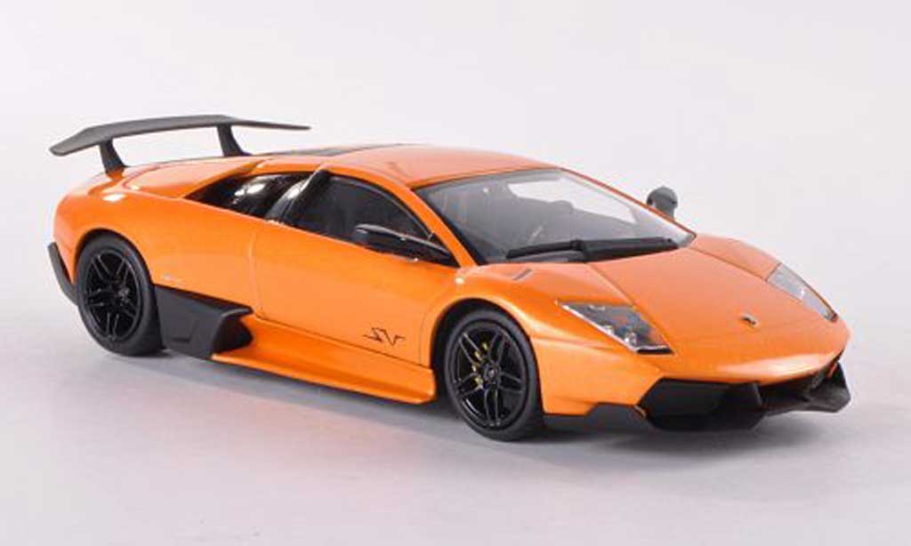 Lamborghini Murcielago LP670 1/43 Minichamps LP670 SV orange 2009 modellino in miniatura