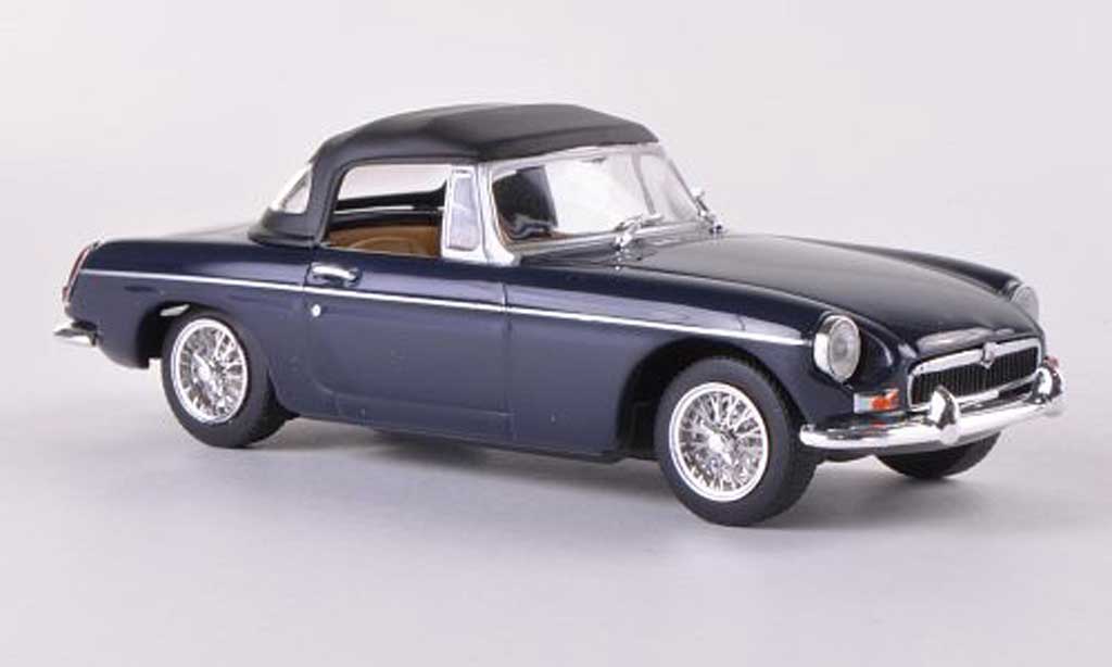 MG B 1/43 Minichamps blu LHD 1968 modellino in miniatura