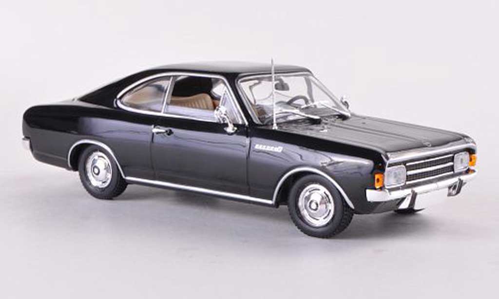 Opel Rekord 1/43 Minichamps C Coupe nero 1966 modellino in miniatura