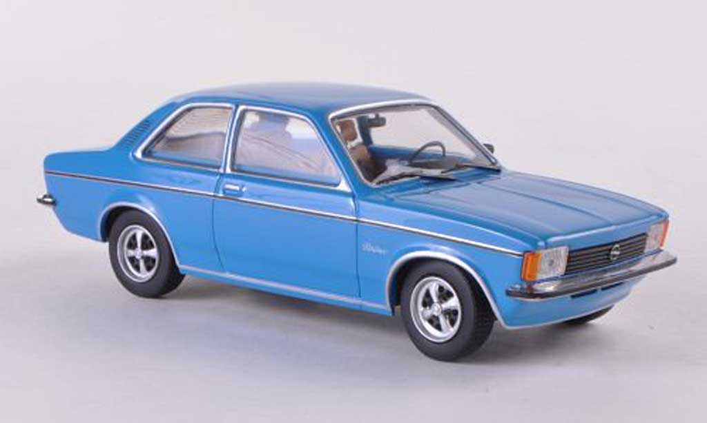Opel Kadett 1/43 Minichamps C Berlina Limousine blu 2-Turer 1978 modellino in miniatura