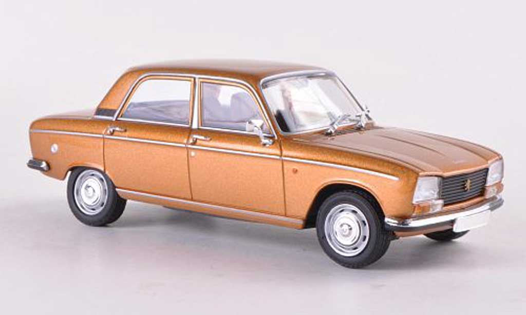 Peugeot 304 Berline 1/43 Minichamps Berline gold 1972 modellino in miniatura