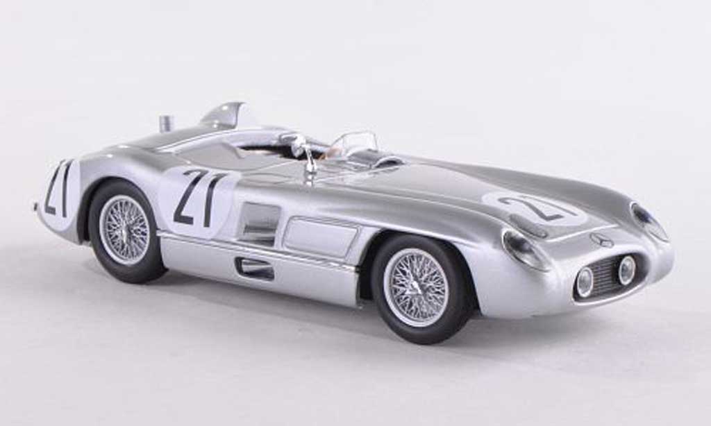 Mercedes 300 SLR 1/43 Minichamps SLR No.21 24h Le Mans 1955 Kling/Simon modellino in miniatura