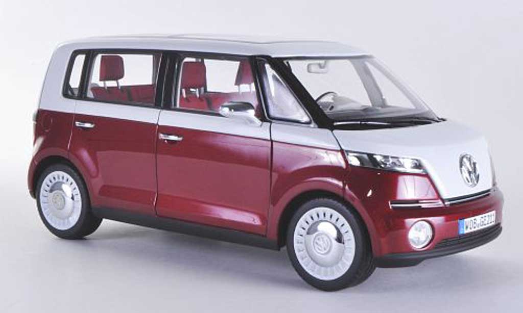 Volkswagen Bulli 1/18 Norev Concept rosso/bianco Autosalon Genf 2011 modellino in miniatura