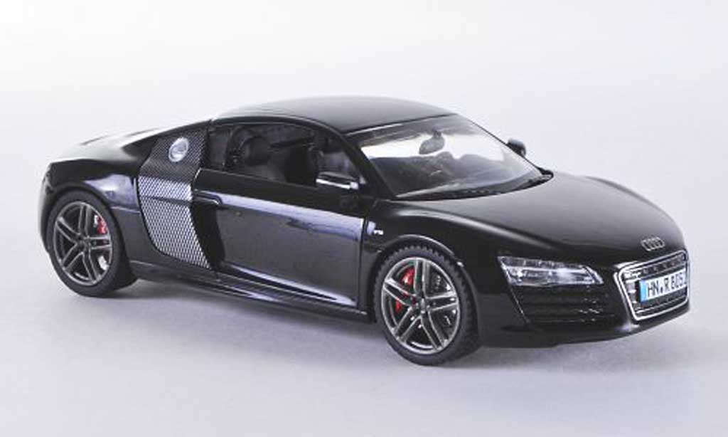 Audi R8 1/43 Schuco nero/carbon 2012 modellino in miniatura
