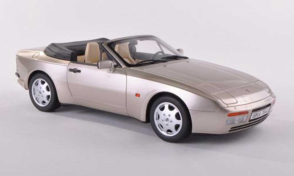 Porsche 944 1989 1/43 GT Spirit 1989 S2 cabriolet dore modellino in miniatura