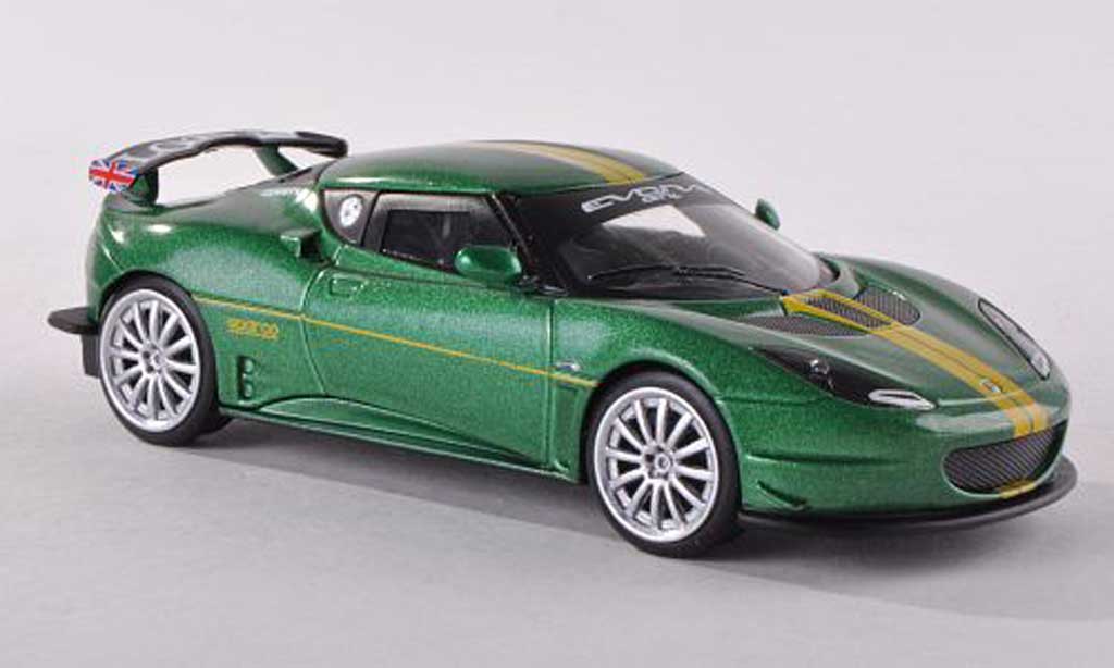 Lotus Evora GT4 1/43 Corgi GT4 Sport vert modellino in miniatura