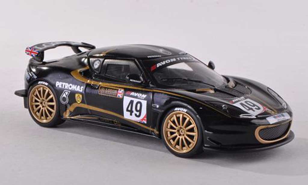 Lotus Evora GT4 1/43 Corgi GT4 No.49 Sport UK Britannique GT Meisterschaft 2012 Marco Attard/Alistair Mackinnon modellino in miniatura