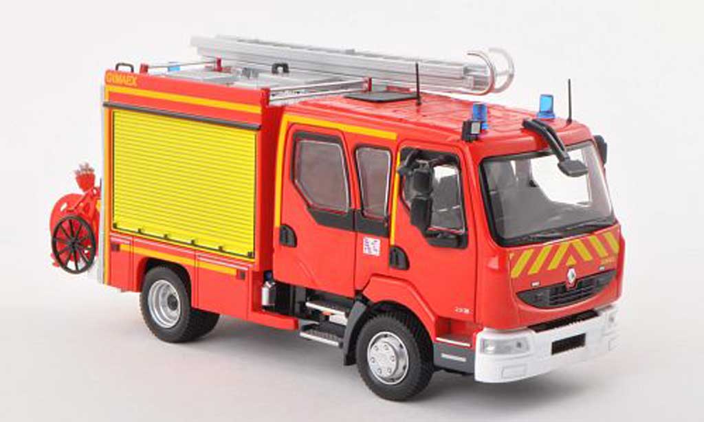 Renault Midlum 1/43 Eligor 220 DoKa FPTL Gimaex SDIS pompiers (F) modellino in miniatura