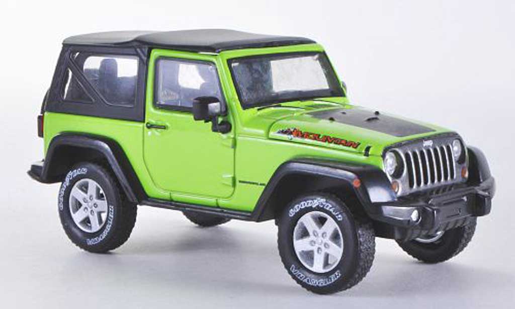 Jeep Wrangler 1/43 Greenlight Mountain Special Hardtopgrun 2012 modellino in miniatura