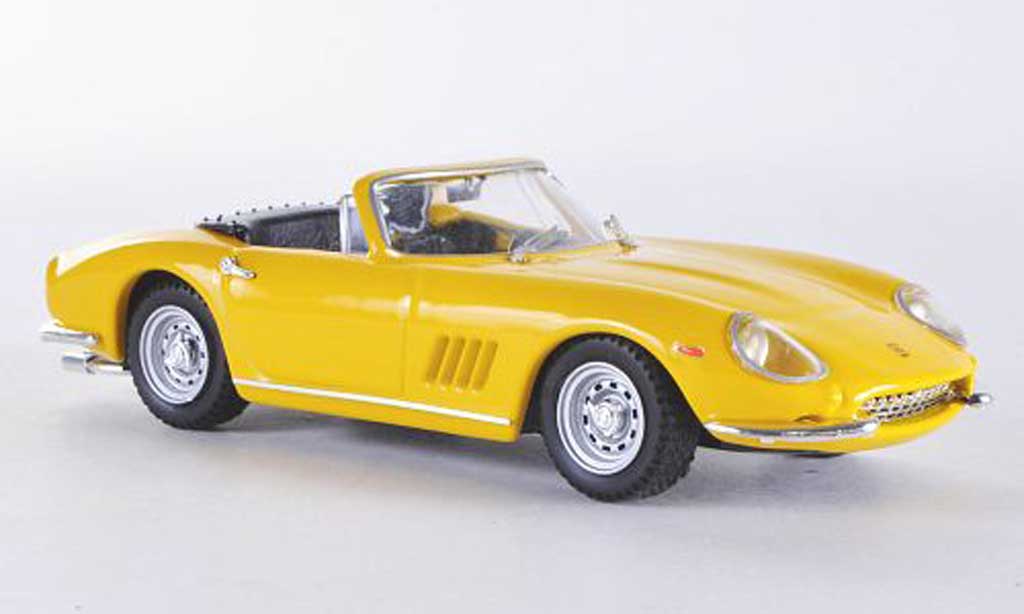 Ferrari 275 1/43 Best Spyder giallo GTB/4 modellino in miniatura